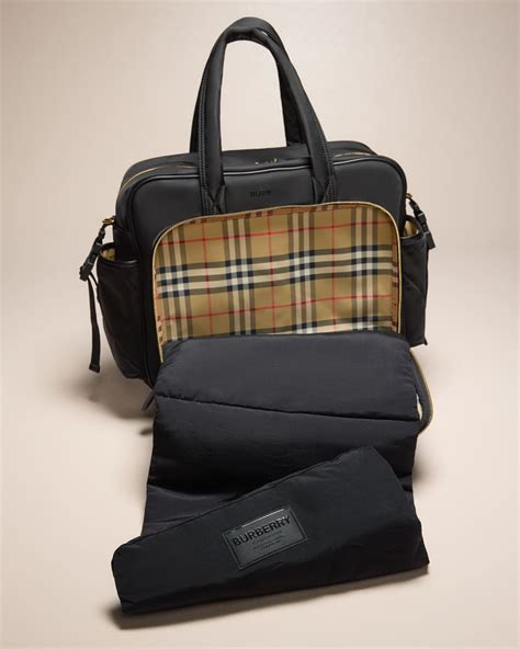 burberry watson diaper backpack|Burberry Watson Nylon Diaper Bag Backpack .